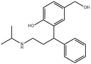 rac 5-Hydroxymethyl Desisopropyl Tolterodine Struktur