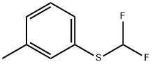 Difluoromethyl 3-methylphenyl sulphide Struktur