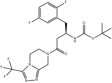 Sitagliptin Impurity 8 Struktur