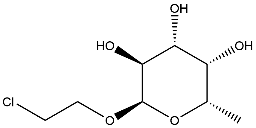 2-Chloroethyl α-L-fucopyranoside Struktur