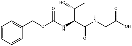 Glycine, N-[(phenylmethoxy)carbonyl]-L-threonyl- (9CI) Struktur