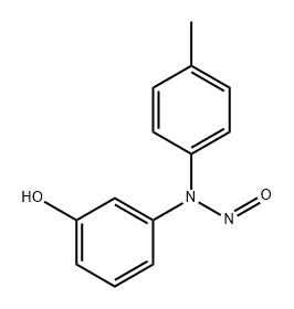 Phenol, 3-[(4-methylphenyl)nitrosoamino]- Struktur