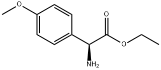 S-4-methoxyphenylglycine ethyl ester Struktur