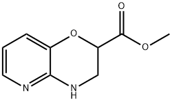 2H-Pyrido[3,2-b]-1,4-oxazine-2-carboxylic acid, 3,4-dihydro-, methyl ester Struktur