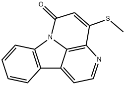 4-Methylthiocanthin-6-one Struktur