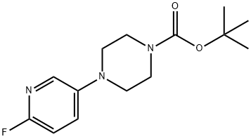 1-Piperazinecarboxylic acid, 4-(6-fluoro-3-pyridinyl)-, 1,1-dimethylethyl ester