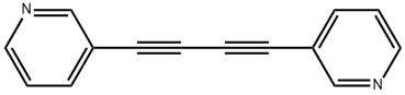 1,4-di(pyridin-3-yl)buta-1,3-diyne Struktur