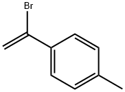 Benzene, 1-(1-bromoethenyl)-4-methyl- Struktur