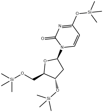 Uridine, 2'-deoxy-3',4,5'-tris-O-(trimethylsilyl)- (9CI)