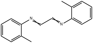 Benzenamine, N,N'-1,2-ethanediylidenebis[2-methyl- Struktur