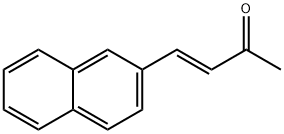 3-Buten-2-one, 4-(2-naphthalenyl)-, (3E)- Struktur