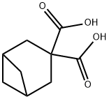 Bicyclo[3.1.1]heptane-3,3-dicarboxylic acid Struktur