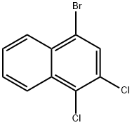 Naphthalene, 4-bromo-1,2-dichloro- Struktur