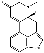 Ergolin-8-one, 9,10-didehydro-6-methyl- Struktur