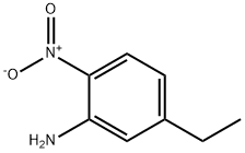 Benzenamine, 5-ethyl-2-nitro- Struktur