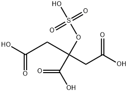 1,2,3-Propanetricarboxylic acid, 2-(sulfooxy)-