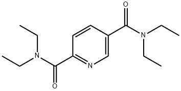 2-N,2-N,5-N,5-N-tetraethylpyridine-2,5-dicarboxamide Struktur