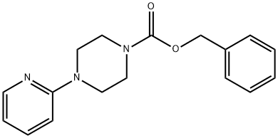 1-(Pyridin-2-yl)piperazine, N-CBZ protected Struktur