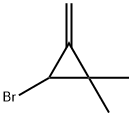 Cyclopropane, 2-bromo-1,1-dimethyl-3-methylene- Struktur