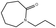 2H-Azepin-2-one, hexahydro-1-propyl- Struktur