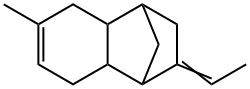 Reaction mass of (1S,2E,4S,4aS,8aS)-2-ethylidene-7-methyl-1,2,3,4,4a,5,8,8a-octahydro-1,4-methanonaphthalene and (1S,2E,4S,4aS,8aS)-2-ethylidene-6-methyl-1,2,3,4,4a,5,8,8a-octahydro-1,4-methanonaphthalene Struktur