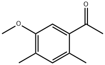 Ethanone, 1-(5-methoxy-2,4-dimethylphenyl)- Struktur