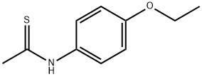 Ethanethioamide, N-(4-ethoxyphenyl)- Struktur