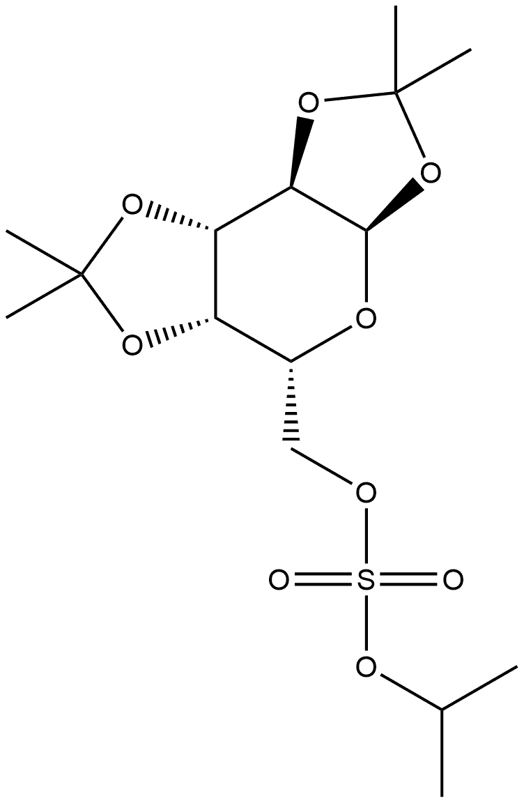 Topiramate Impurity 13 Struktur