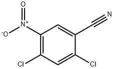 2,4-Dichloro-5-nitro-benzonitrile Struktur