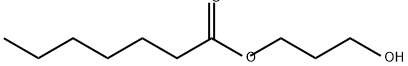 Enanthic acid 3-hydroxypropyl ester Struktur