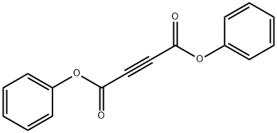 2-Butynedioic acid, 1,4-diphenyl ester Struktur