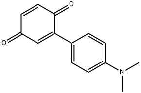 2,5-Cyclohexadiene-1,4-dione, 2-[4-(dimethylamino)phenyl]- Struktur