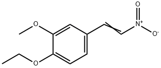 1-Ethoxy-2-methoxy-4-[(E)-2-nitroethenyl]benzene Struktur