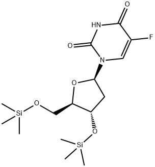 Uridine, 2'-deoxy-5-fluoro-3',5'-bis-O-(trimethylsilyl)-