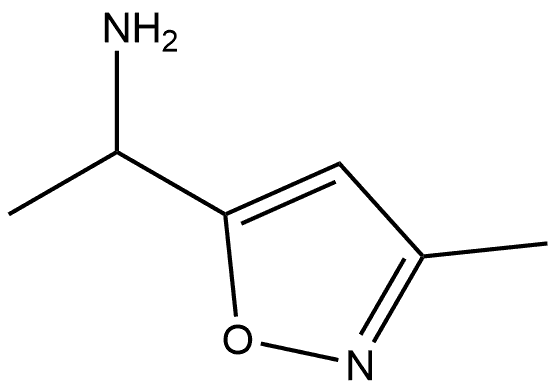 1-(3-Methyl-1,2-oxazol-5-yl)ethan-1-amine Struktur