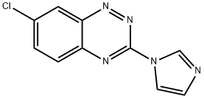 7-Chloro-3-(1H-imidazol-1-yl)benzo[e][1,2,4]triazine Struktur