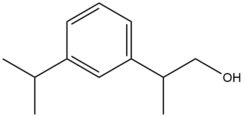 α-Methyl-3-isopropylbenzeneethanol Struktur