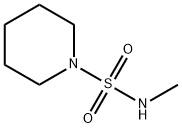 N-(Methylaminosulfonyl)-piperidin Struktur