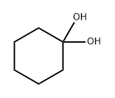 1,1-Cyclohexanediol Struktur