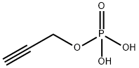 2-Propyn-1-ol, 1-(dihydrogen phosphate) Struktur