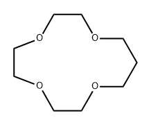 1,4,7,10-Tetraoxacyclotridecane Struktur