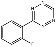 3-(o-Fluorphenyl)-s-tetrazin Struktur