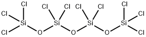 Tetrasiloxane, 1,1,1,3,3,5,5,7,7,7-decachloro- Struktur