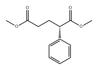 Pentanedioic acid, 2-phenyl-, 1,5-dimethyl ester, (2S)- Struktur