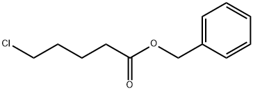 Pentanoic acid, 5-chloro-, phenylmethyl ester Struktur