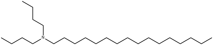 1-Hexadecanamine, N,N-dibutyl- Struktur