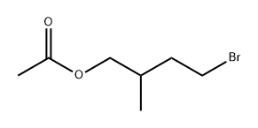 1-Butanol, 4-bromo-2-methyl-, 1-acetate Struktur