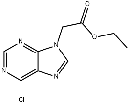 9H-Purine-9-acetic acid, 6-chloro-, ethyl ester