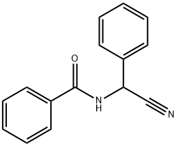 Benzamide, N-(cyanophenylmethyl)- Struktur