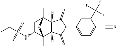 BMS-641988 Struktur